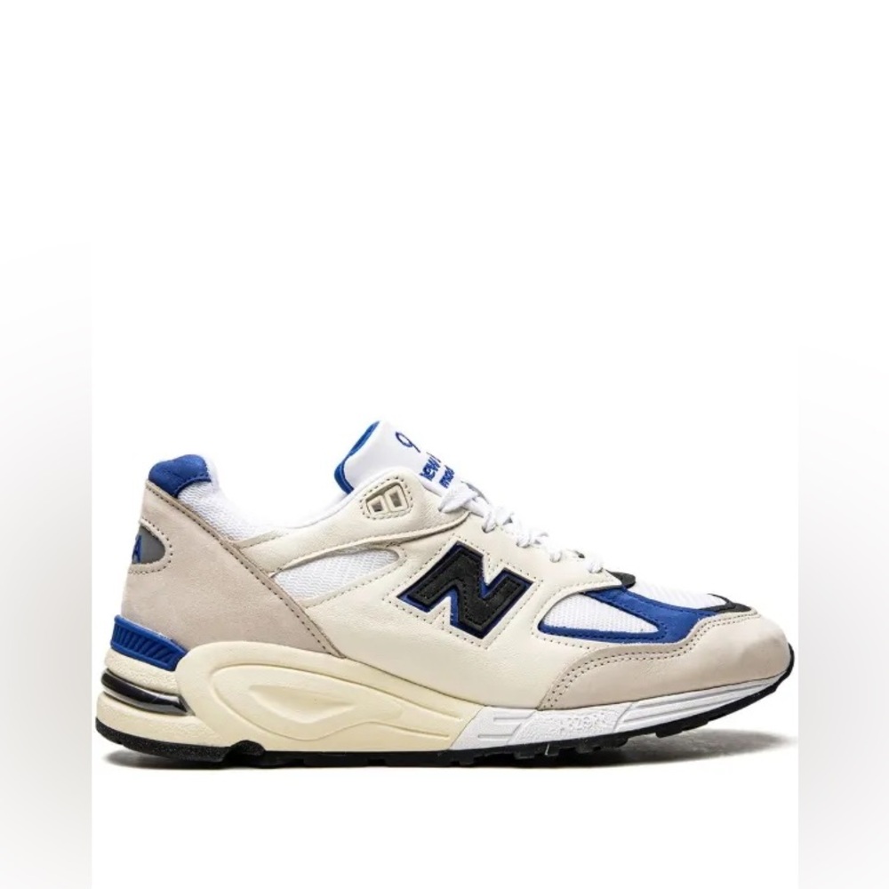 New Balance
x Teddy Santis 990 V2 Made in USA “White/Blue” sneakers